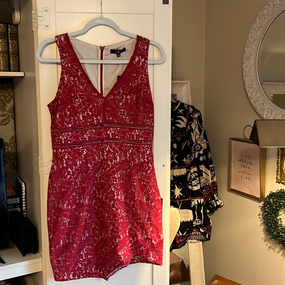Red Lace Dress